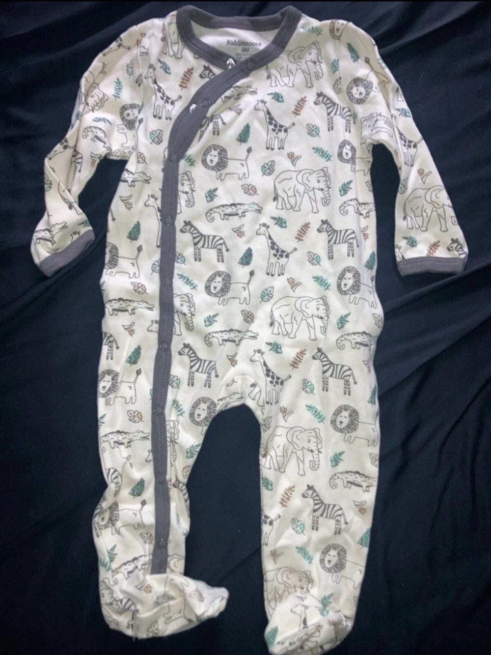 Safari Adventure Kids Footie Pajamas